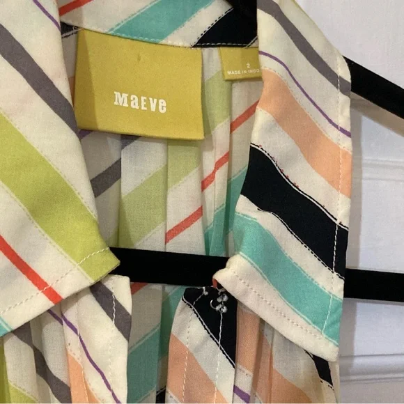 Anthropologie Maeve Tesni Swing Tank, Size 2 - Picture 8 of 9